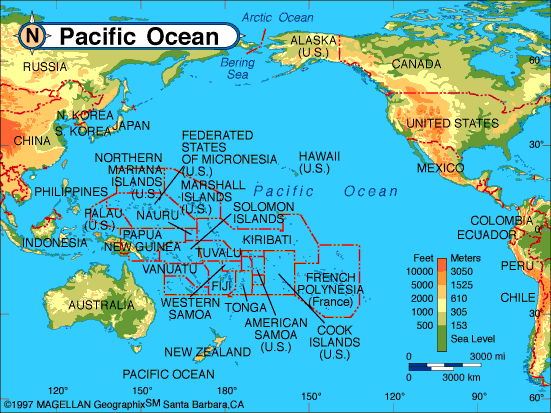 The Pacific Ocean